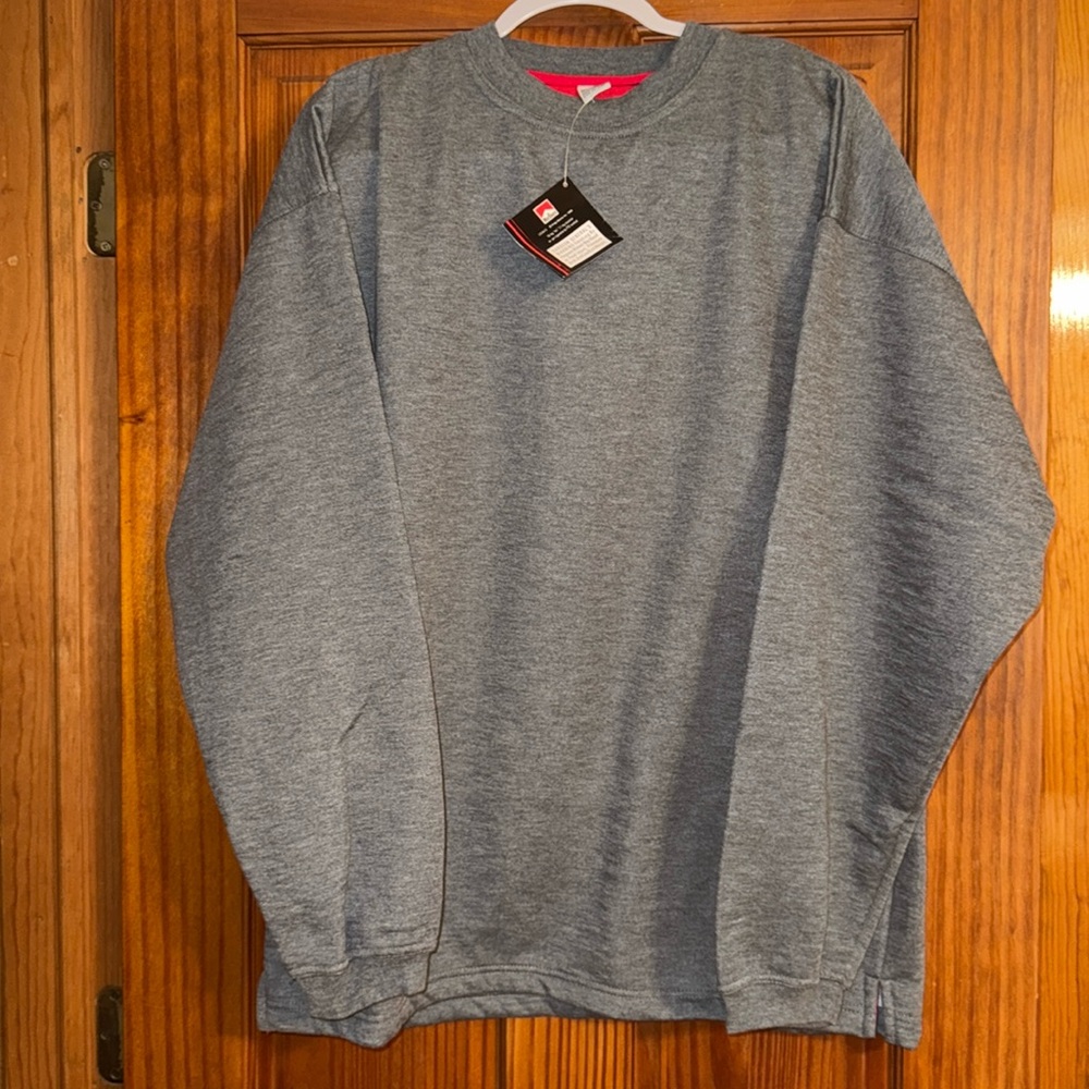 Men’s vintage MARLBORO Cigarettes grey heavy weight LARGE crewneck sweatshirt